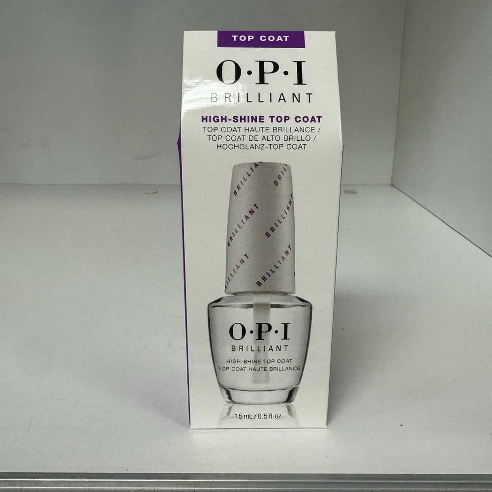OPI Brilliant High-Shine Top Coat Clear
